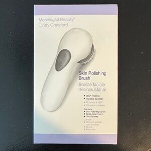 NIB | Meaningful Beauty Facial Cleansing Device - White